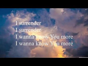 Hillsong - I Surrender (lyrics)