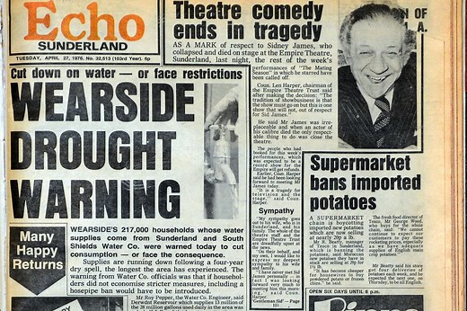The night Sid James died on stage at the Sunderland Empire,  a sad day in theatre