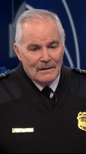 U.S. Capitol Police Chief Thomas Manger exclusively tells Norah O'Donnell the pardoning of people convicted of assaulting law enforcement on January 6th by President Trump sends a message that “politics is more important than policing.” cbsn.ws/4g57CeB | CBS Evening News