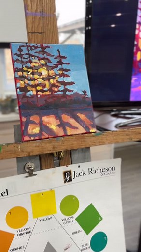 12 reactions | A fun (and challenging!) oil painting landscape class from Monday afternoon. Students focused on color mixing and layering up the oils. Sad ya missed it? McCall is offering it again Wednesday evening. Visit our website and register your spot. | Warehouse Community Arts Center | Facebook