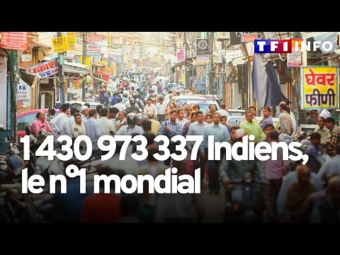 Avec un milliard et 431 millions d'habitants, l'Inde devient le pays le plus peuplé au monde