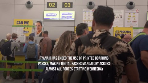 Ryanair Goes Fully Digital, Scraps Printed Boarding Passes