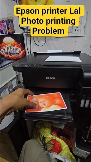 Epson L3250 L3210 L3150 Printer || Photo Print Red Color Problem Solution || How to do Head Clean...