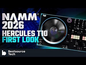 10-INCH SPINNING PLATTERS! Hercules DJControl T10 | NAMM 2026