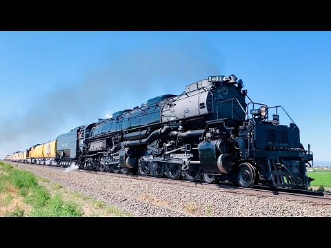 Union Pacific Big Boy 4014 train - Greeley & Fort Lupton, Colorado - 2022
