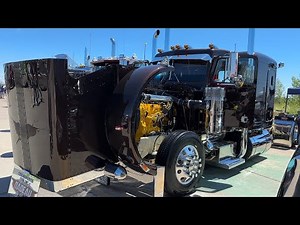 Amazing Customization ! 1984 Peterbilt 359 sleeper