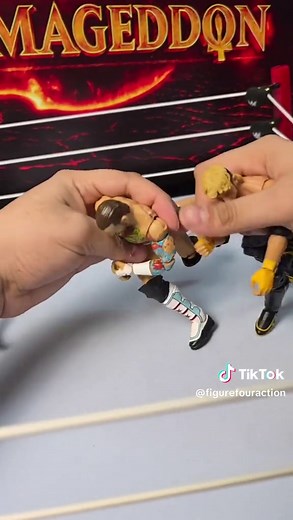Part 2/3 - Roman Reigns, Cody Rhodes, LA Knight and CM Punk vs Logan Paul, Bron Breakker, Bronson Reed and Drew Mcintyre in a 8 man tag team match at Figameddon. WWE Mattel Action Figure Highlights. FULL MATCH. Not Stop Motion.