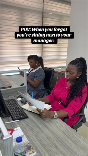 Awkward Moments at Work: Your Manager is Right Beside You!