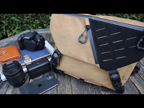 The (almost) perfect bag for photographers? TACTICALGEEK L7 Messenger Bag with TCM9 Camera Insert