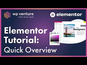 Elementor Tutorial (+ Elementor Pro!) For WordPress: Quick Basics Overview June 2021