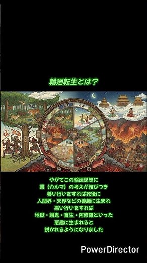 【見るだけ漫画仏教】 死後をどう考える？ 仏教の輪廻転生を簡単に解説 #輪廻転生 #六道