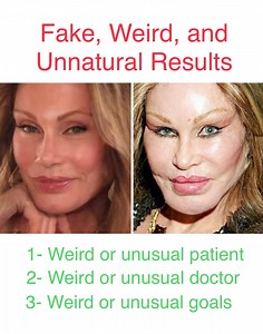 Fake, Weird, Bad, and Unnatural Results in Cosmetic and Plastic Surgery : How and Why Do They Happen? - Dr. Chris Saunders MD