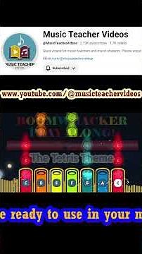NEW Video Game Theme Boomwhacker Playalong Videos