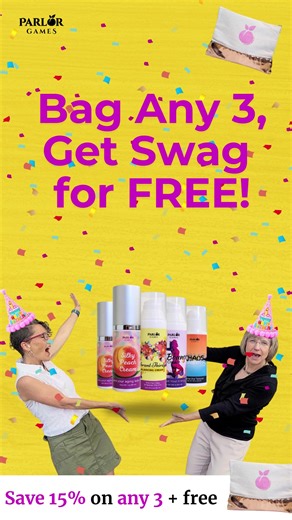 1.9K views · 12 reactions | Our Birthday is HERE! Get your free swag in the sale! | Parlor Games | Facebook