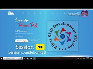 Session 13 | KYP | BSDM | Bs-cit Session completion test