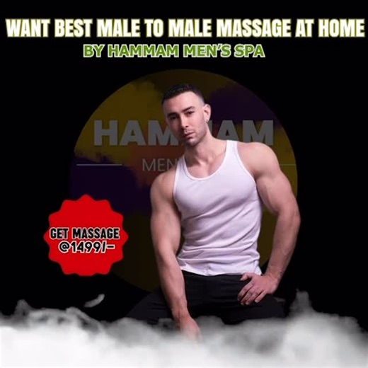 Hammam men's Spa🏳️‍🌈 on Instagram: "Looking for the best male-to-male masseur at home or hotel? Relax, unwind, and let comfort come to you. Just call Hammam Men’s Spa for expert, reliable massage service anytime😛💆 . . . . #hammam #maletomale #massageathome #spafprmale #maletherapist #malespa #gayindiapeople #gayzone #gaydelhi #delhimaletomale #bestgayspa"