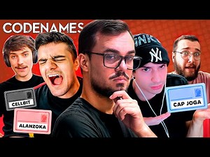 WE PLAY CODENAMES WITH STREAMER NAMES