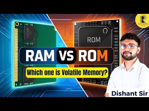 RAM vs ROM | Which One Is Volatile Memory? | Computer Basics Explained | Rao’s Academy