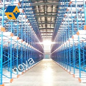 [Hot Item] High Duty Semi Automatic Drive in Pallet Racking System Storage Shuttle Rack