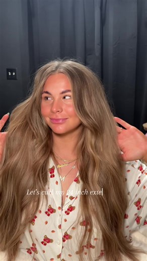 Soft Curl Tutorial for 24 Inch Extensions