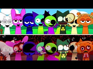 Incredibox Sprunki: Pyramixed 0.9 + HORROR ANIMATION! New Update (All Bonus Characters)