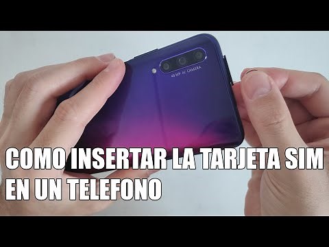 Como Insertar una Tarjeta Sim o Micro SD en un Telefono - Lo Mas Dificil del Mundo