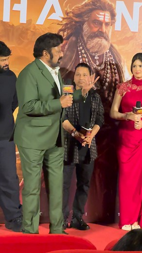 11M views · 930K reactions | Nandamuri Balakrishna Grace The Song Launch Of Akhanda 2 part 2 | Indian Television Academy | Facebook