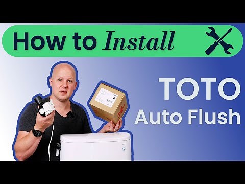 TOTO Auto Flush Install - for Nexus and Other Side Flush TOTO Toilets