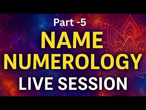 name numerology part-5