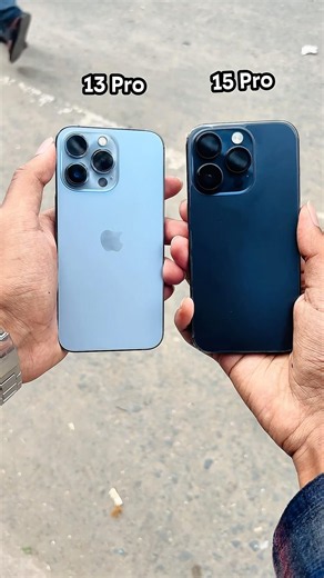 iPhone 13 Pro Vs iPhone 15 Pro || Camera Zoom Test! 13 Pro vs 15 Pro #shorts #zoomtest