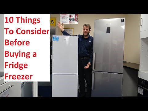 10 Things To Consider When Buying a Fridge Freezer