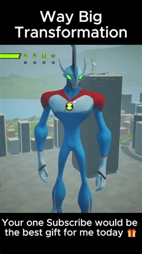 Way Big Transformation ⚡ | Ben 10 Game | #ben10 #ben10alienforce #waybig #foryou #ben10ultimatealien