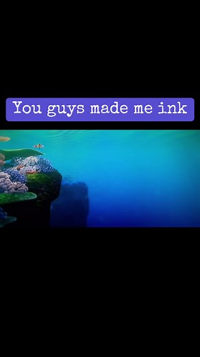 Ink #foryou #fyp #findingnemo #disney #distok | You Guys Made Me Ink