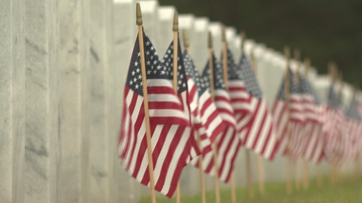 Memorial Day observance ceremony held at the Jacksonville National Cemetery