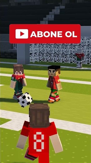 Minecraft'ta GOAL ATTIM ⚽🏆