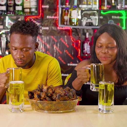 Trying Flaming Snails and Saké | Nigerian Food Challenge 2024