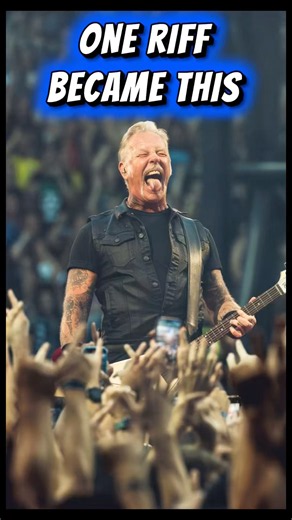 One riff became “Enter Sandman” 🤯 #metallica #entersandman #jameshetfield #rock #rockhistory