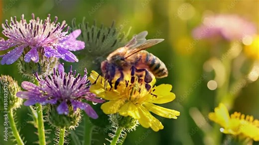 Dynamic time lapse footage capturing the subtle unfolding of a flower bloom or the gentle swaying of various blossoms in a light breeze. time lapse motion