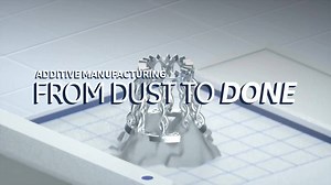 It starts as a pile of metal alloy powder, and ends as a seamless part. It’s the future of manufacturing. | GE