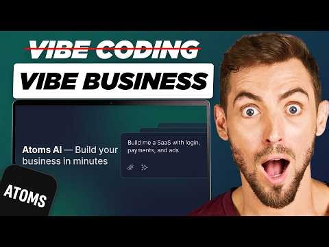 Atoms AI Tutorial — Build a SaaS in One Prompt (No Coding Required)