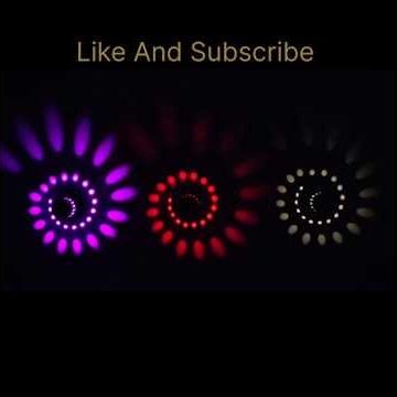 How to make Wall Hanging Lamp #viral #diy #experiment #electronics #shorts