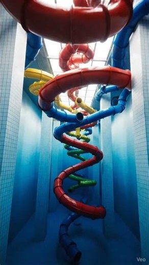 Pool Slide Dreamcore Backroom Liminal Space #AI #dreamcore #backrooms #nostalgia