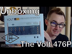 Universal Audio Volt 476P Audio Interface-Unboxing And Product Review