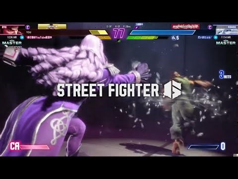 【スト6】MR1456……修行僧、地上へ！！part2～マスターリーグ下層の戦い～【修行僧】