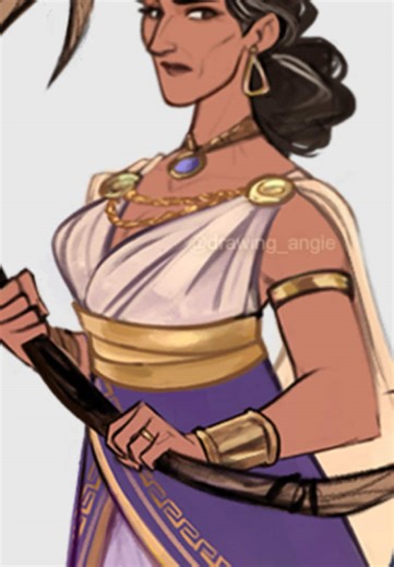 Penelope Character Design Timelapse from Epic the Musical