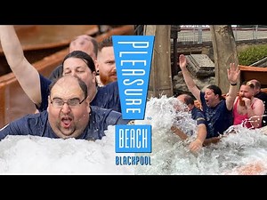 UK's Wettest Log Flume?! | Blackpool Pleasure Beach's Rugrats' Lost River On-Ride POV 4K