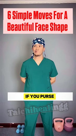 Taichihealingg on Instagram: "6 Simple Moves For A Beautiful Face Shape"