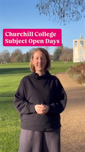 Churchill College, Cambridge on Instagram: "📣Thinking about applying to Cambridge? Want to get a real sense of what studying and living here is like? Olivia Leblanc, Admissions Officer at Churchill College introduces our two subject specific open days coming up for prospective undergraduate students in February 2026: 📅 Monday 16th February – Biological Sciences, including Medicine, Natural Sciences (Biological) and Psychological and Behavioural Sciences 📅 Wednesday 18th February – Arts, Human