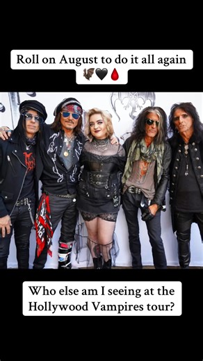 Hollywood Vampires Tour 2023: Excited to See Favorites