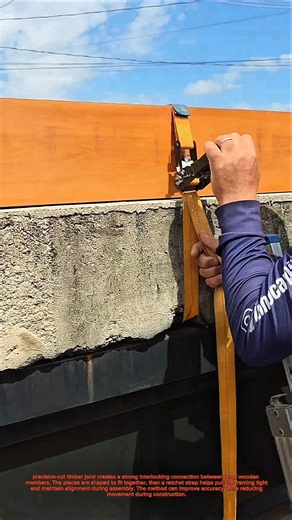 Clever Timber Joint That Locks Into Place